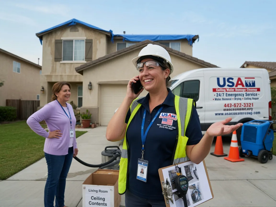 Ceiling Water Damage Restoration Woodworth, ND FAQs